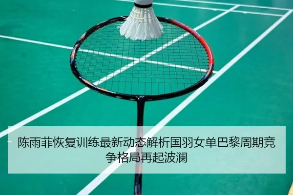 陈雨菲恢复训练最新动态解析国羽女单巴黎周期竞争格局再起波澜